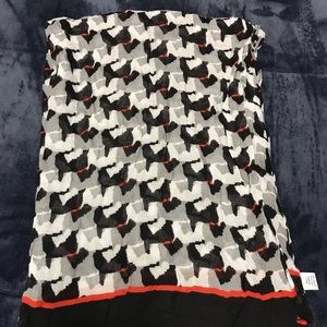 Vera Bradley Scottie Dog Scarf
